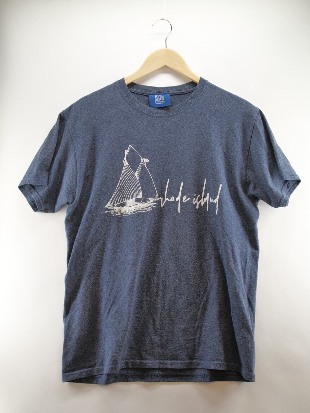 P.S. Gear Division boat T shirt Gray Sz Medium
